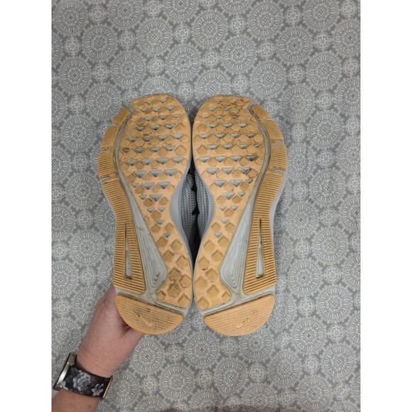 Nike Air Zoom Pegasus 35 Women Gray Pink Floral Running Shoes Size 10 - Picture 7 of 8